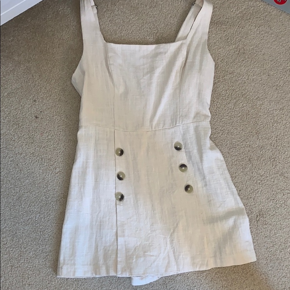 Urban outfitters tan romper!